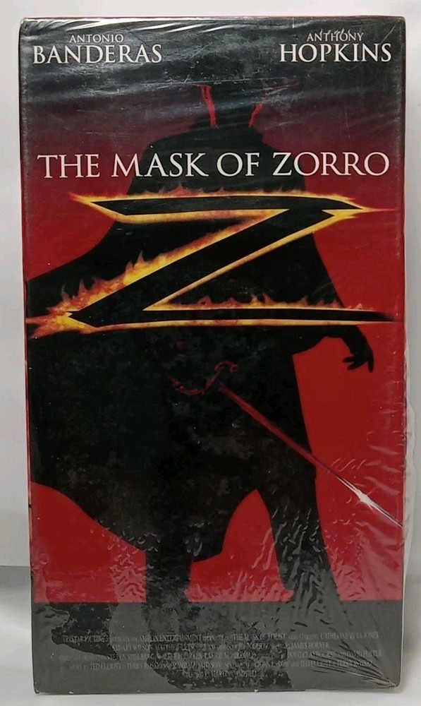 Mask of Zorro (VHS, 1998) Sealed