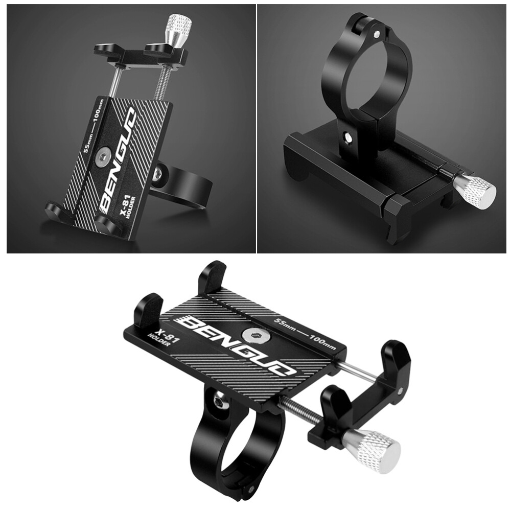 Bicycle Cell Phone Holder Vibration-resistant Mount Aluminum