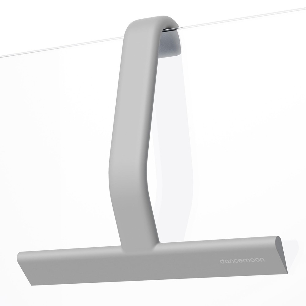 JustHang Shower Squeegee for Glass Doors, All-in-One Piece Silicone Squeegee ...