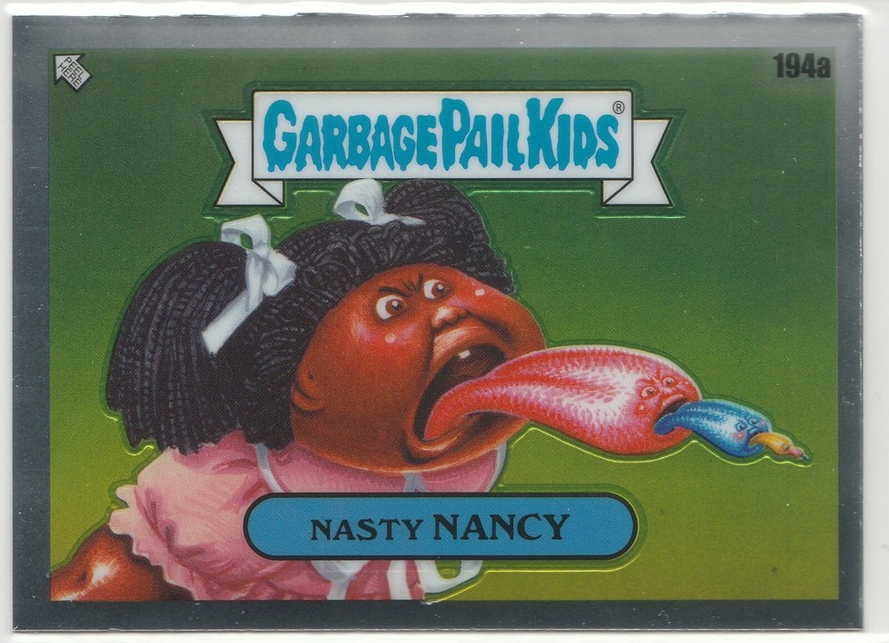 Nasty Nancy #194a Garbage Pail Kids 2022 Chrome Series 5 CS5 GPK