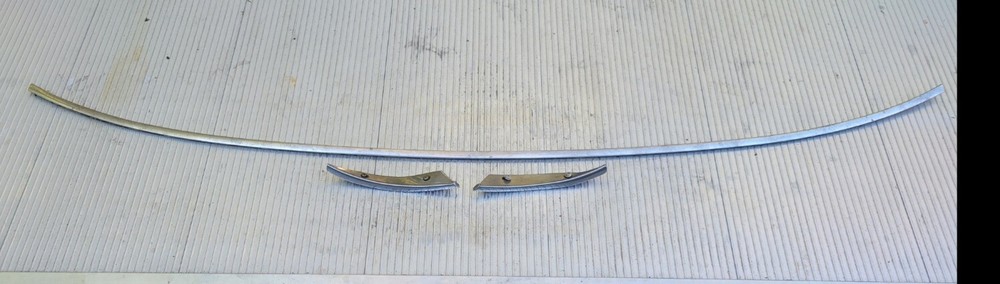 1968-72 Pontiac GTO LeMans задний капот края молдинг из нержавеющей стали оригинальный набор