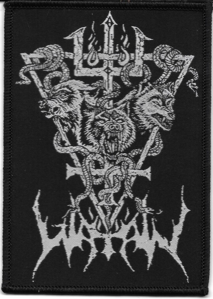 Watain - Snakes and Wolves Woven Patch Black Borders