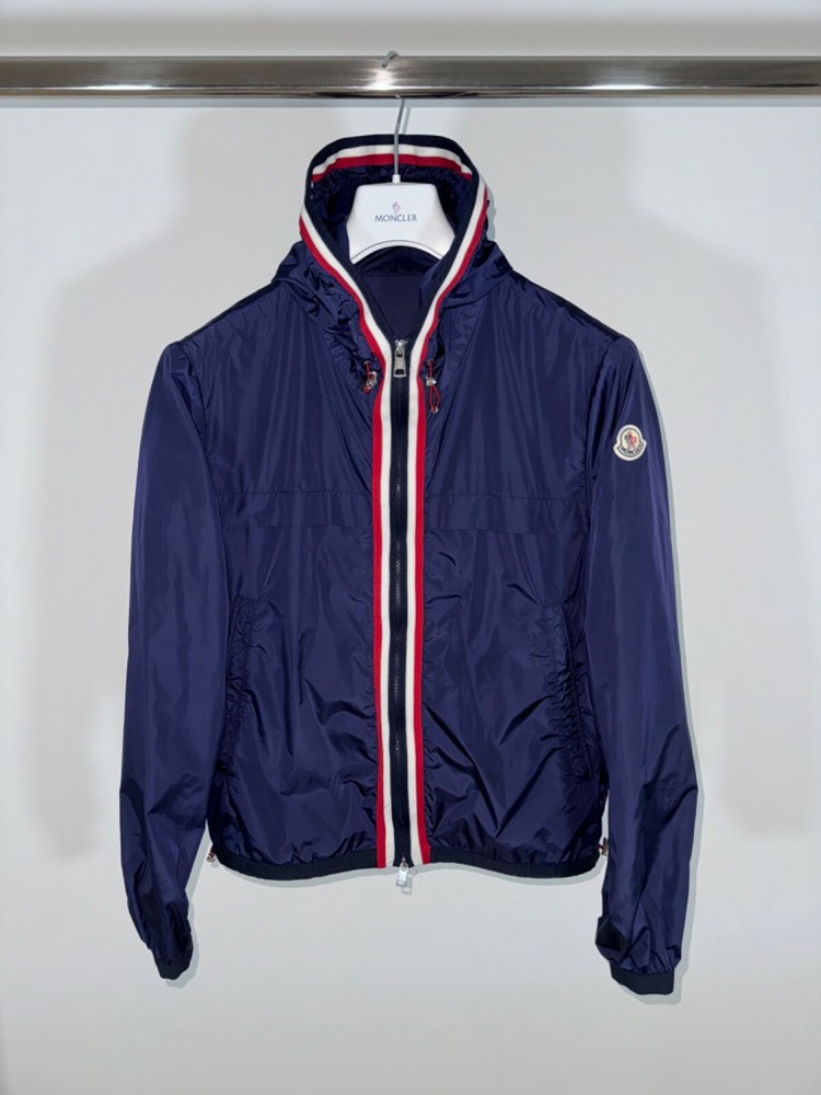 Moncler Anton navy blue jacket size 2 (S)