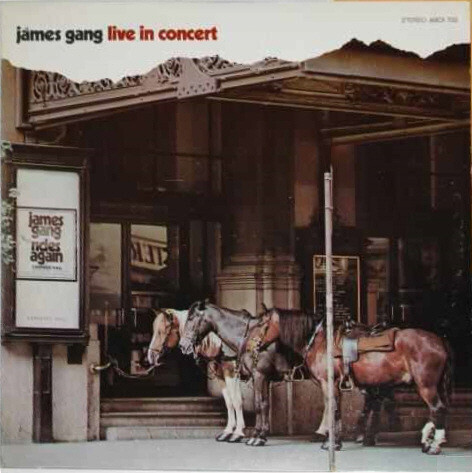 James Gang - Live In Concert - Used Vinyl Record - 91 - T16280A