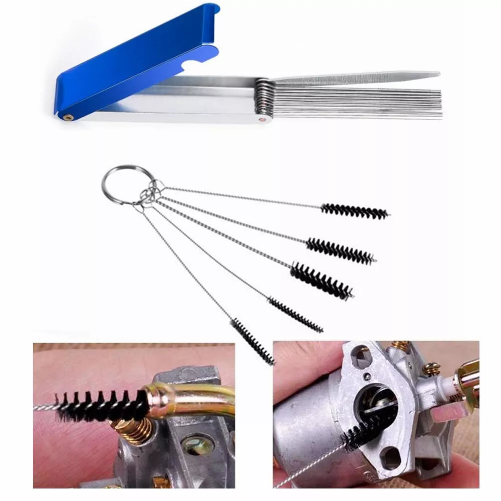 Carburetor Carb Jet Cleaning tools Set Wire Cleaner Kit For Motorcycle ATV Parts