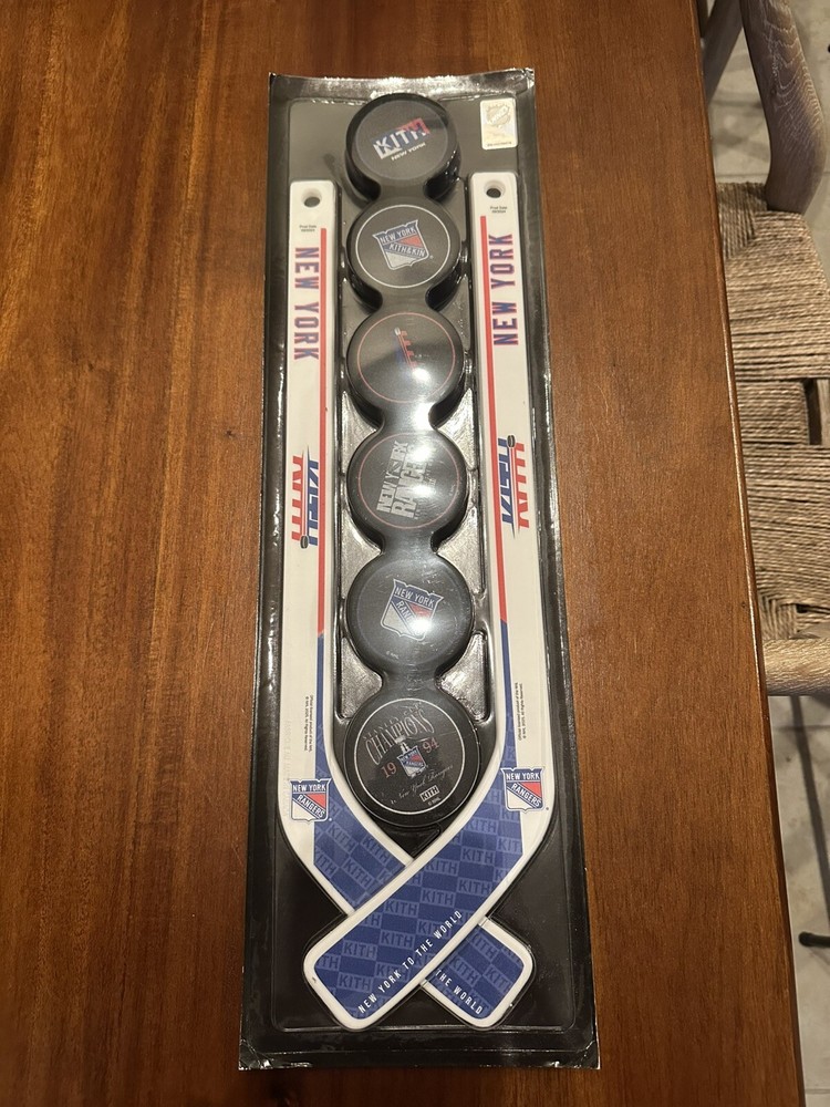 Kith x New York Rangers Inglasco 8-pack Action Set Ships Fast