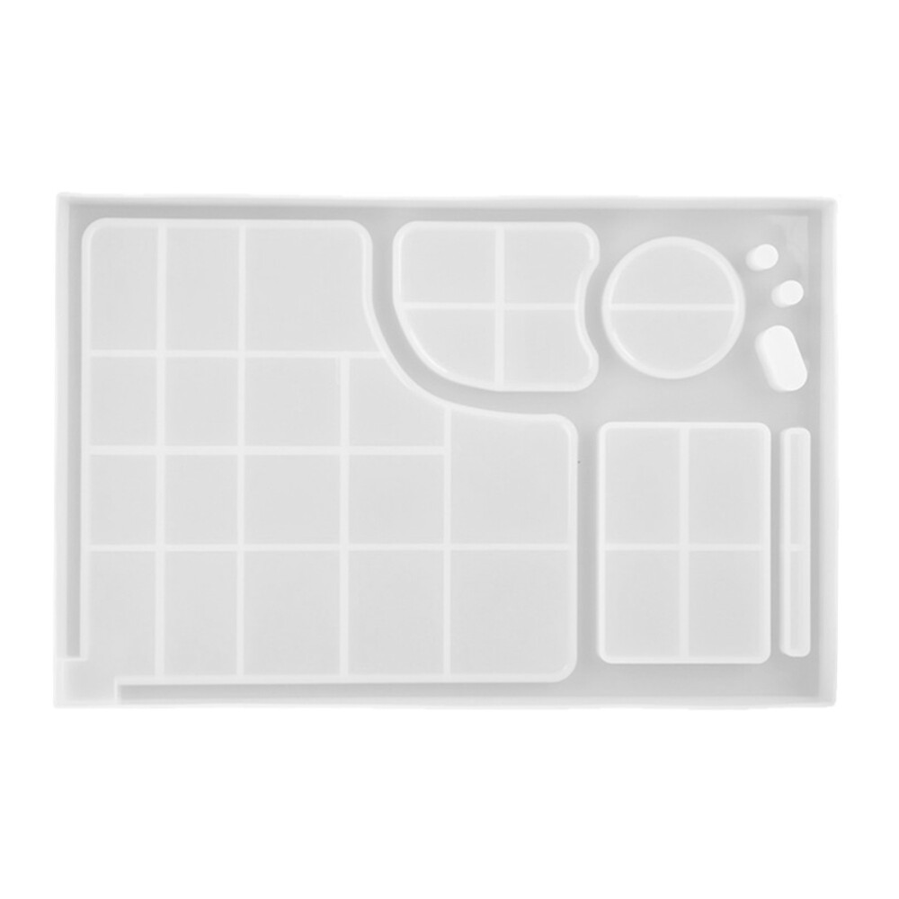 Resin Molds for Makeup Palettes and Multi-Purpose Storage Trays