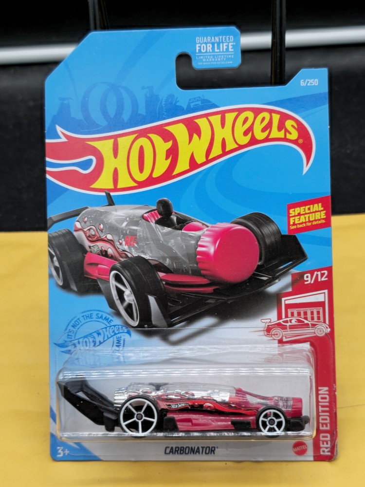 Hot Wheels Carbonator Red Edition 2021 Target Exclusive 9/12 Collectible Die-Cast Car for Kids and Collectors