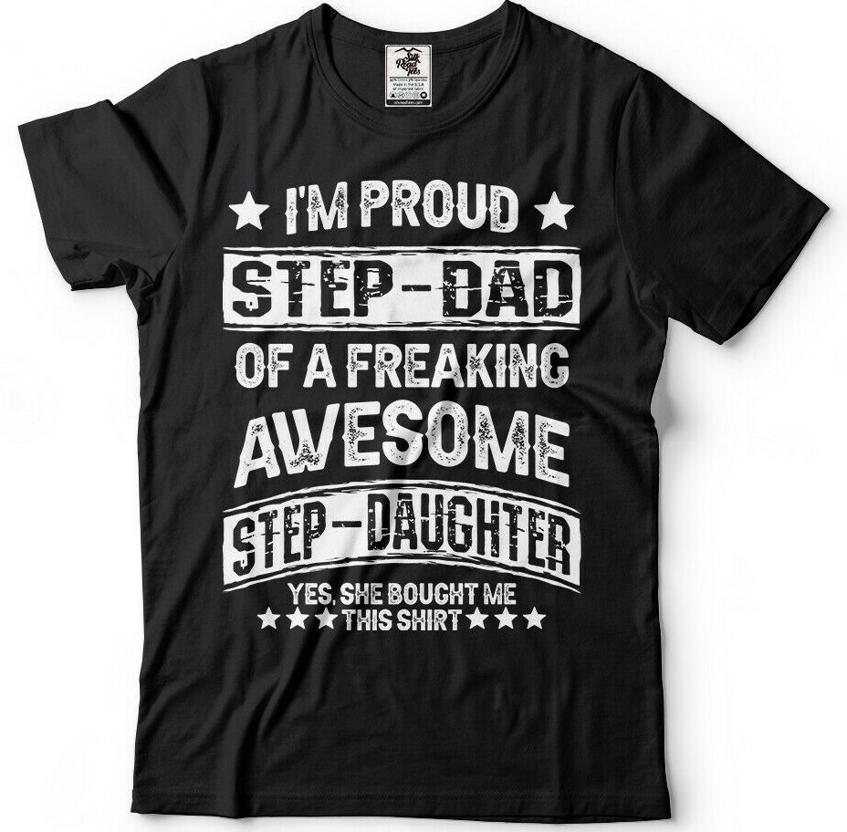Fathers Day Gifts T-shirt, Step Dad Gifts, Step Dad Gifts From Daughter-image