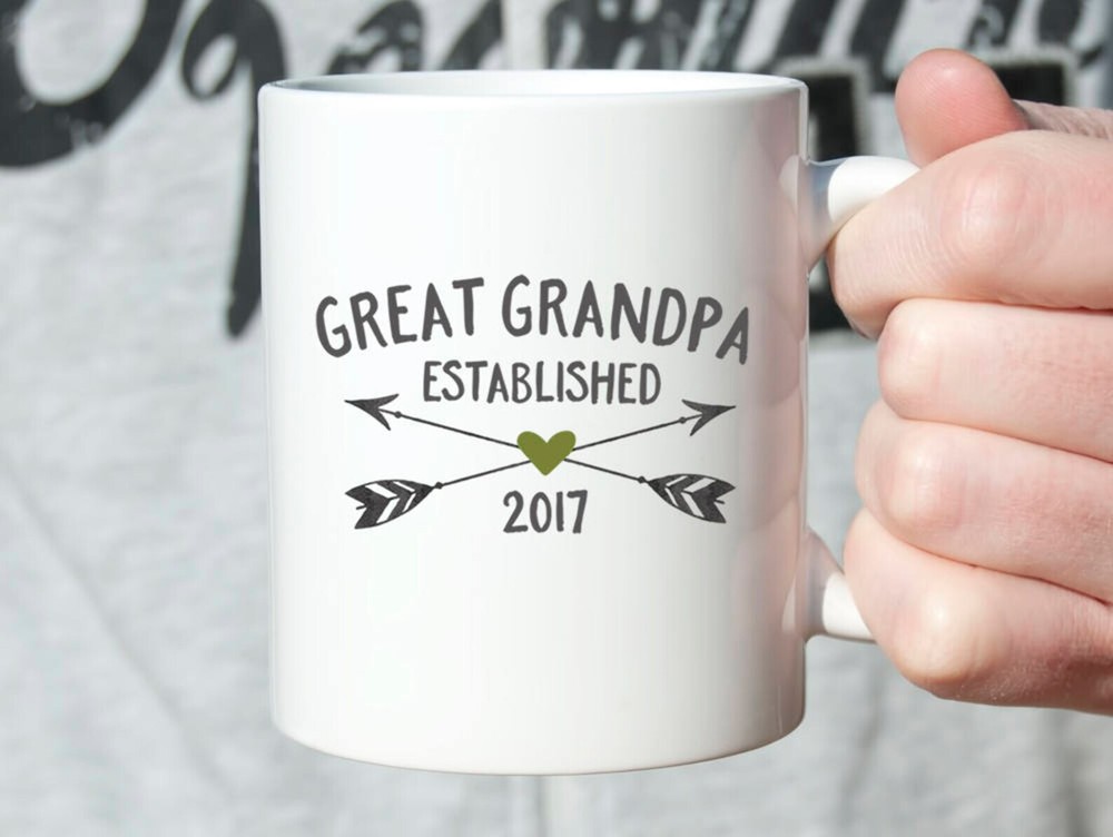 Great Grandpa Mug Great Grandpa Gift Ideas Great Grandpa Pregnancy Announcement