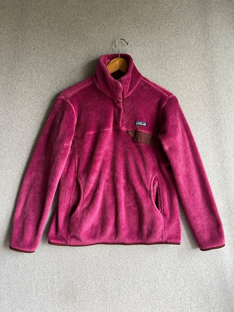 Patagonia Womens ReTool SnapT Fleece Pullover Ikat Purple Size M STY25442  