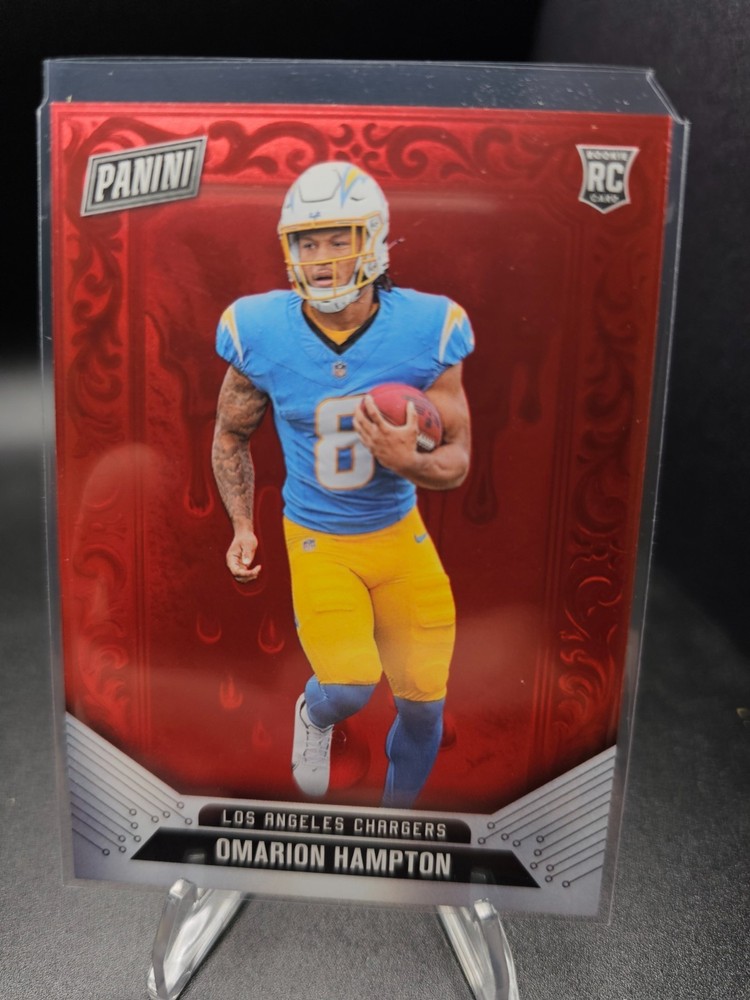 2025 Panini Cyber Monday Omarion Hampton RC /75 #CM19-image