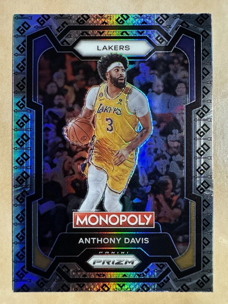 2023-24 Panini Prizm Monopoly - GO Space Prizm #41 Anthony Davis