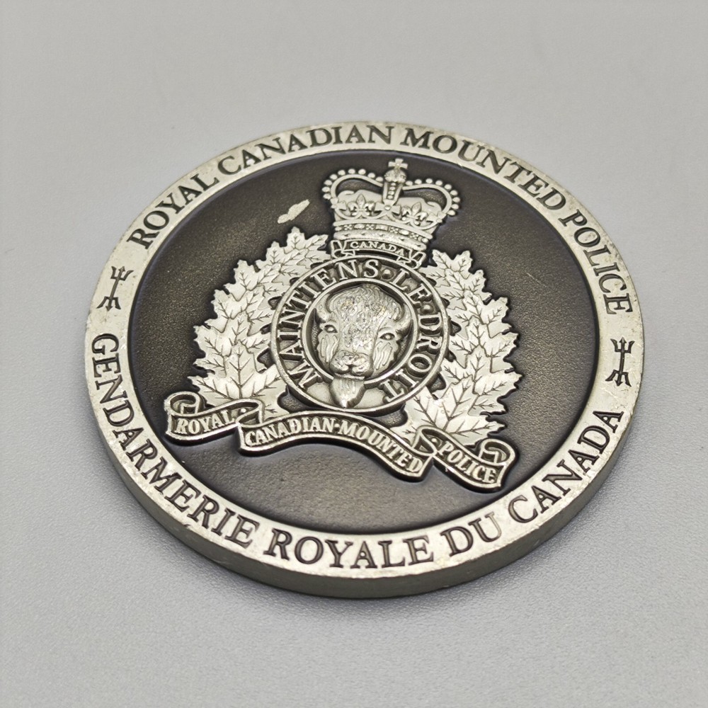 Royal Canadian Mounted Police Underwater Recovery Team Challenge Coin