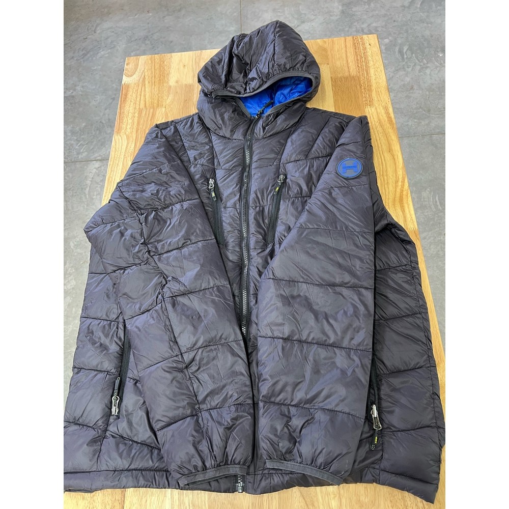 Hawke & Co Mens Large Puffer Jacket Heat Insulated Water Resistant