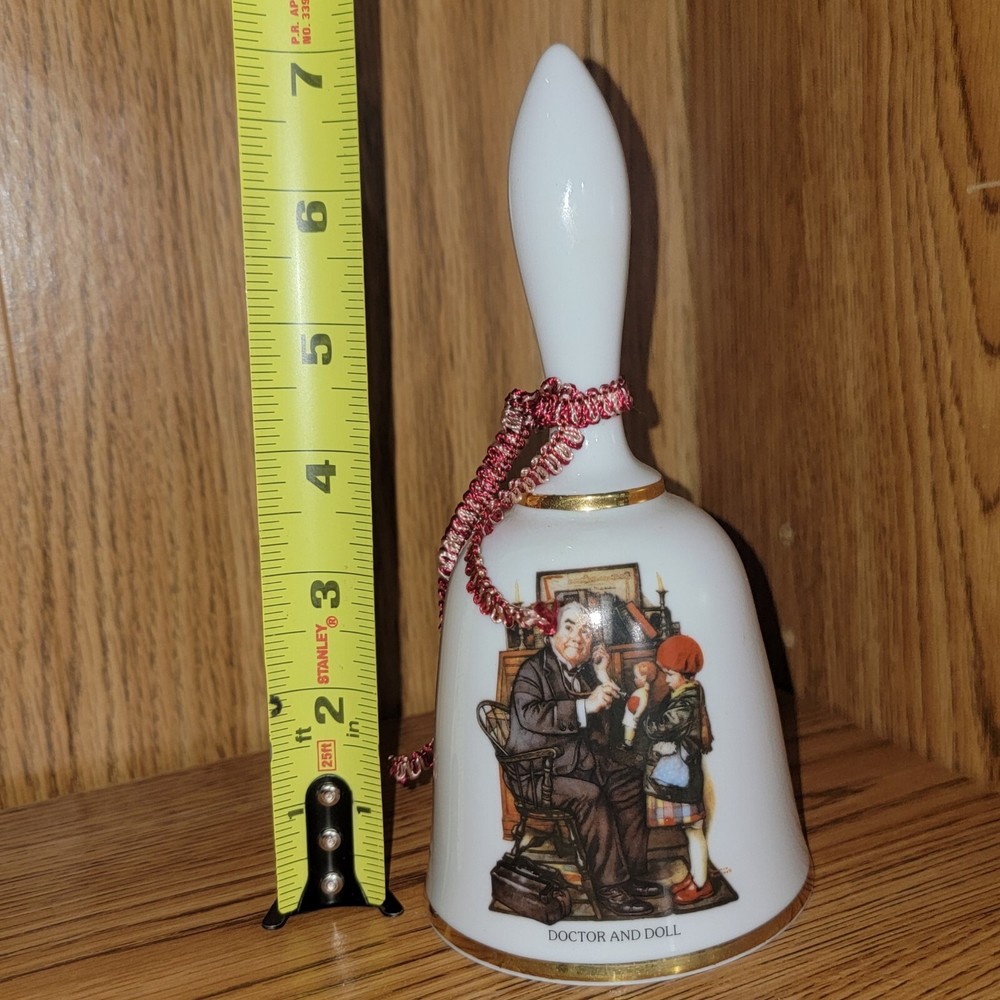 West Germany 1975 Danbury Mint Norman Rockwell Bell 