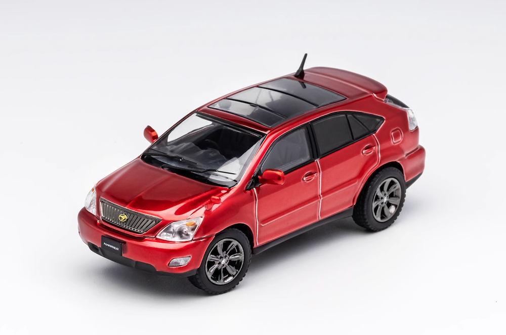 GCD 1:64 2003 Red HARRIER SUV Sports Model Diecast Metal Car