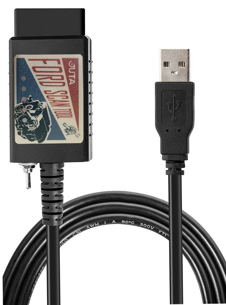 For Ford FORScan OBD2 Code Reader ELM327 USB Modified Scanner HS/MS CAN Diagnost