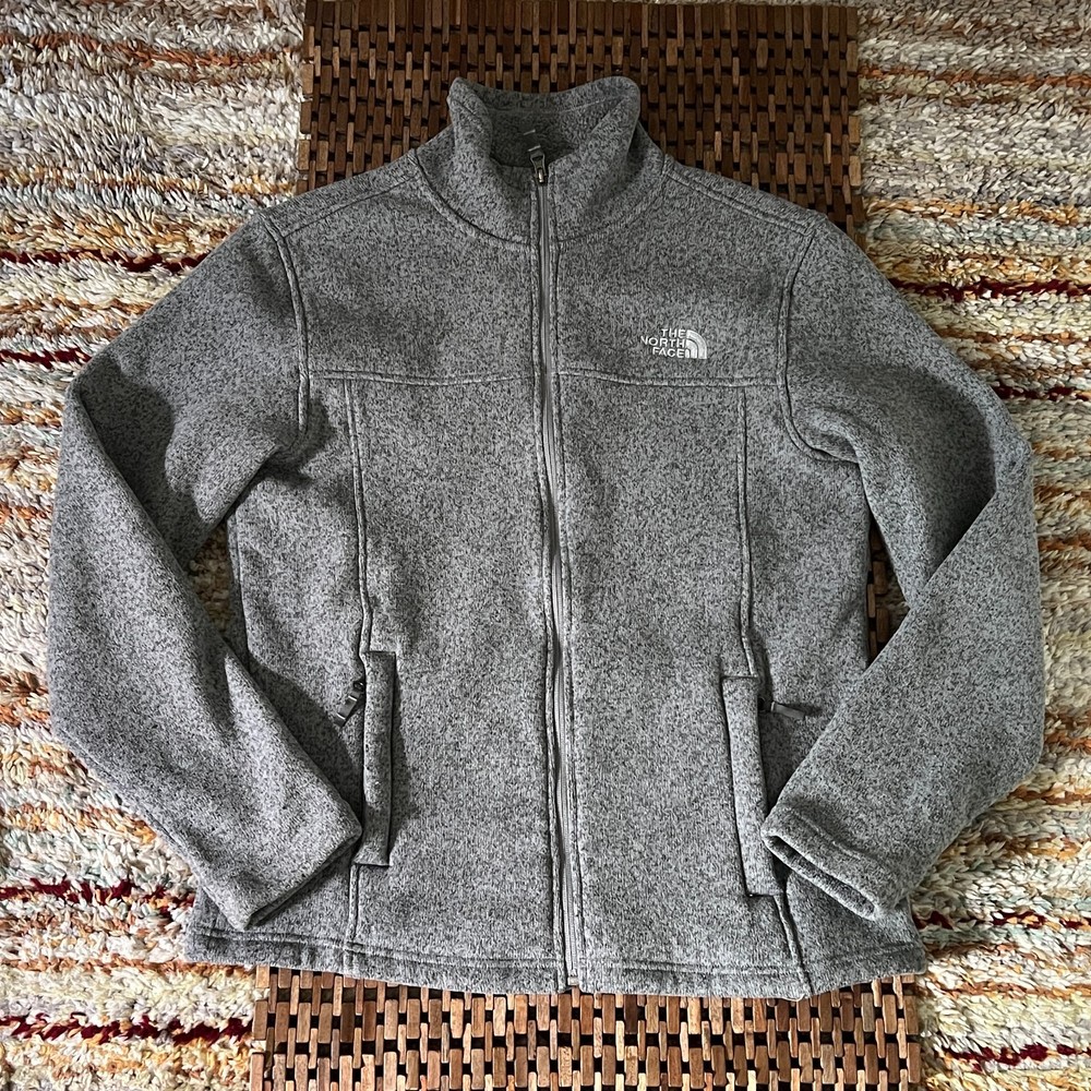 The North Face Canyonlands Full Zip Fleece Jacket Grey Men's Size Medium M