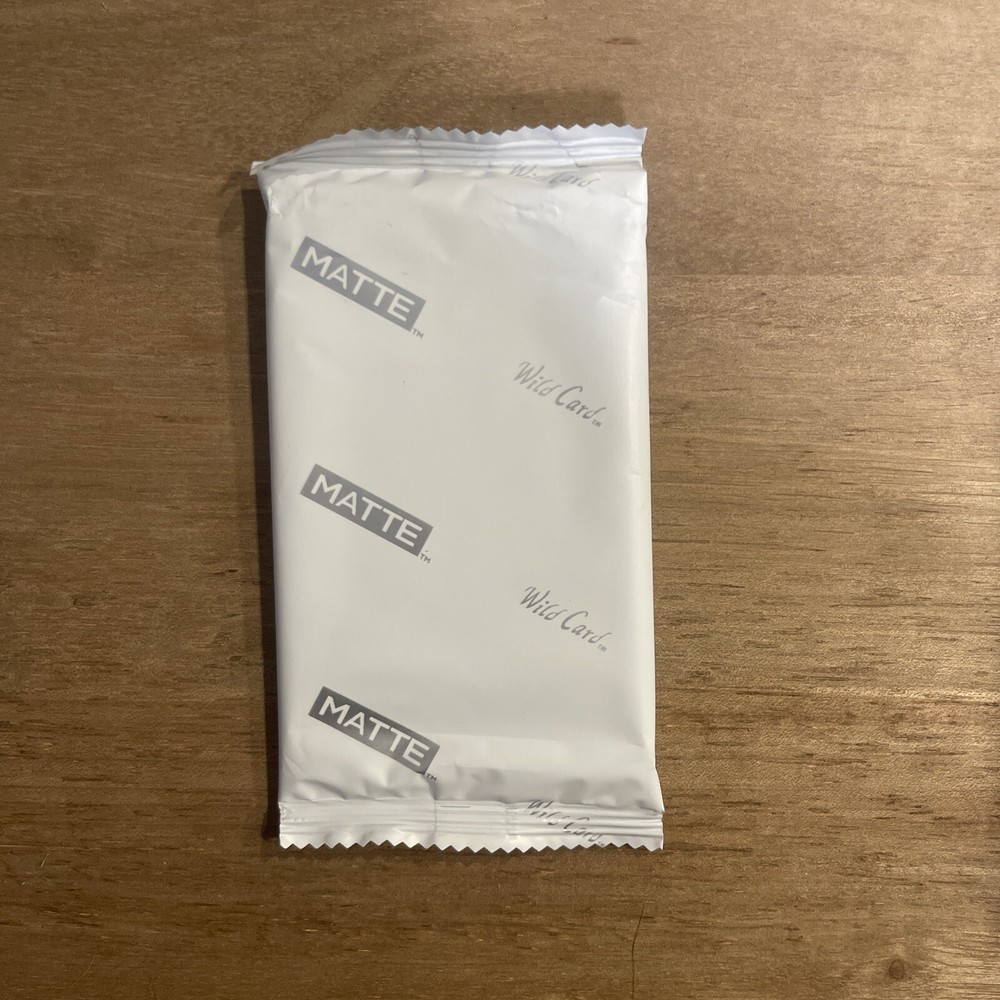 2022 Wild Card Matte Exclusive Promo Pack White RARE!