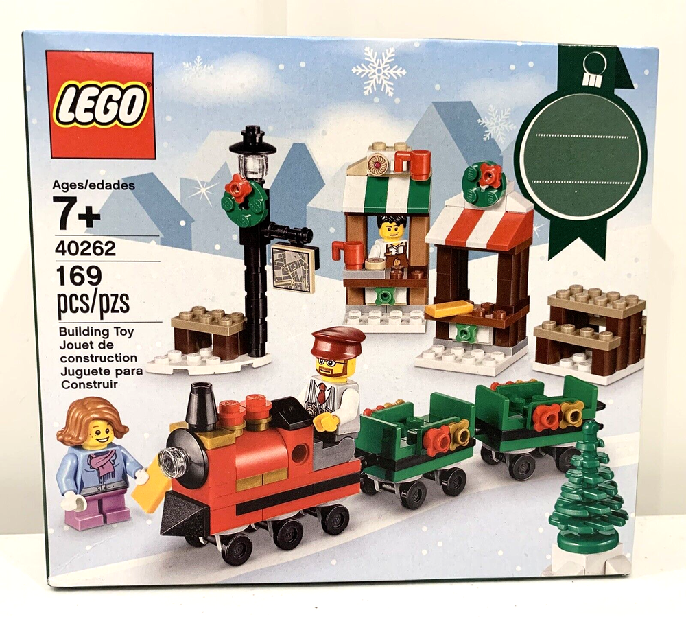Lego Seasonal 40262 Christmas Train Ride Set Brand New Sealed-image