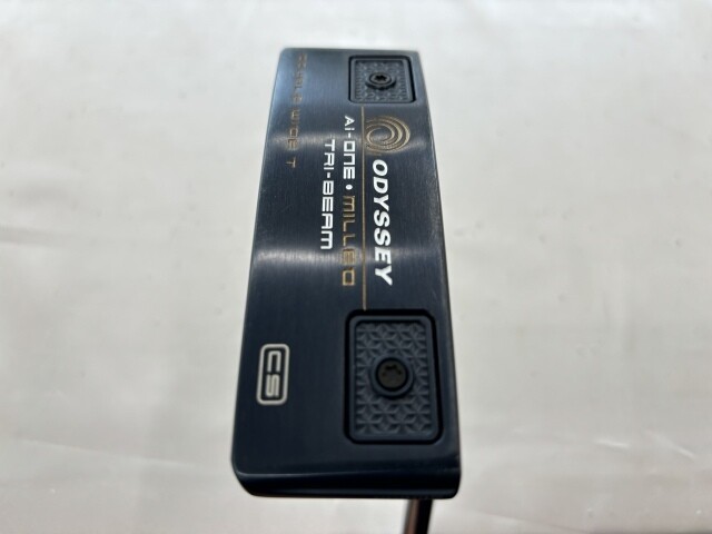 Odyssey Ai-One Milled Tri-Beam Double Wide Putter with Stroke Lab Shaft 90 3 2304