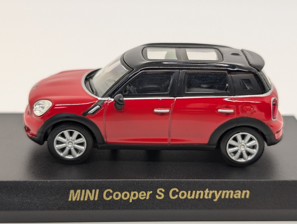 KYOSHO 1:64 BMW & MINI Minicar Collection, Red Mini Cooper S Countryman Japan