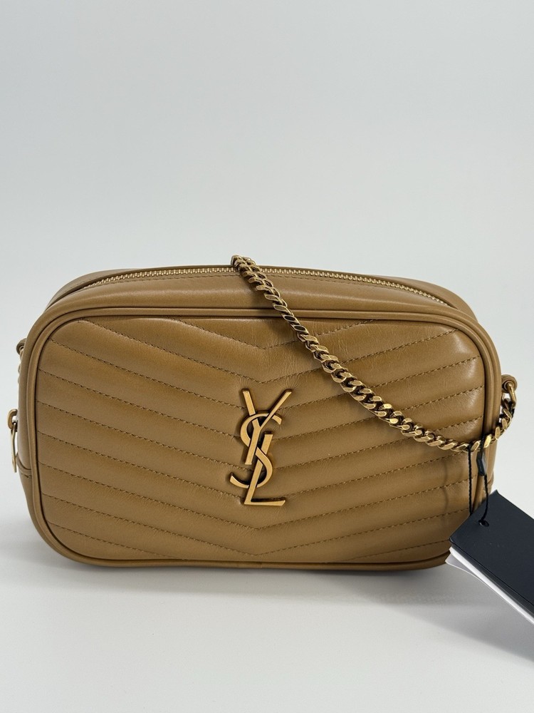 Saint Laurent Lou Camera Bag Matelasse Chevron Leather Mini