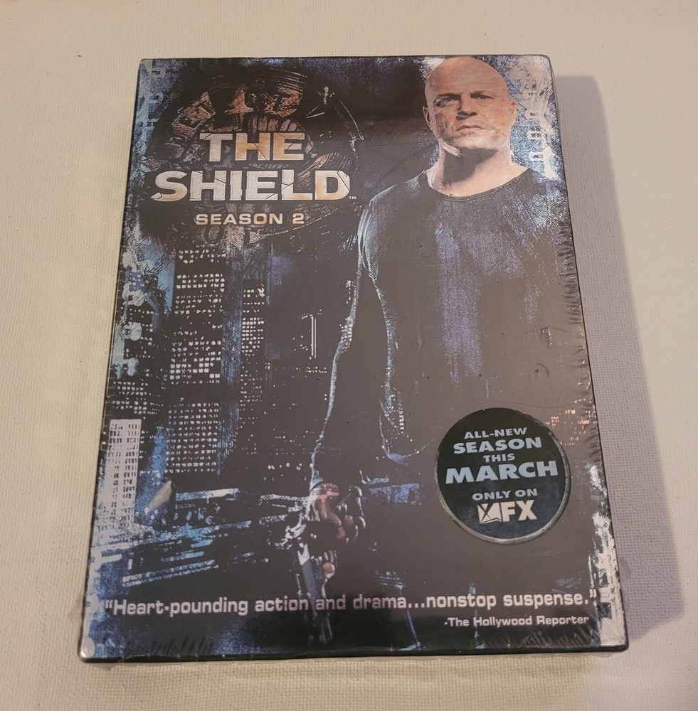 The Shield Season 2 (DVD, 2003) TV Series Complete 2nd Season Cops Police New