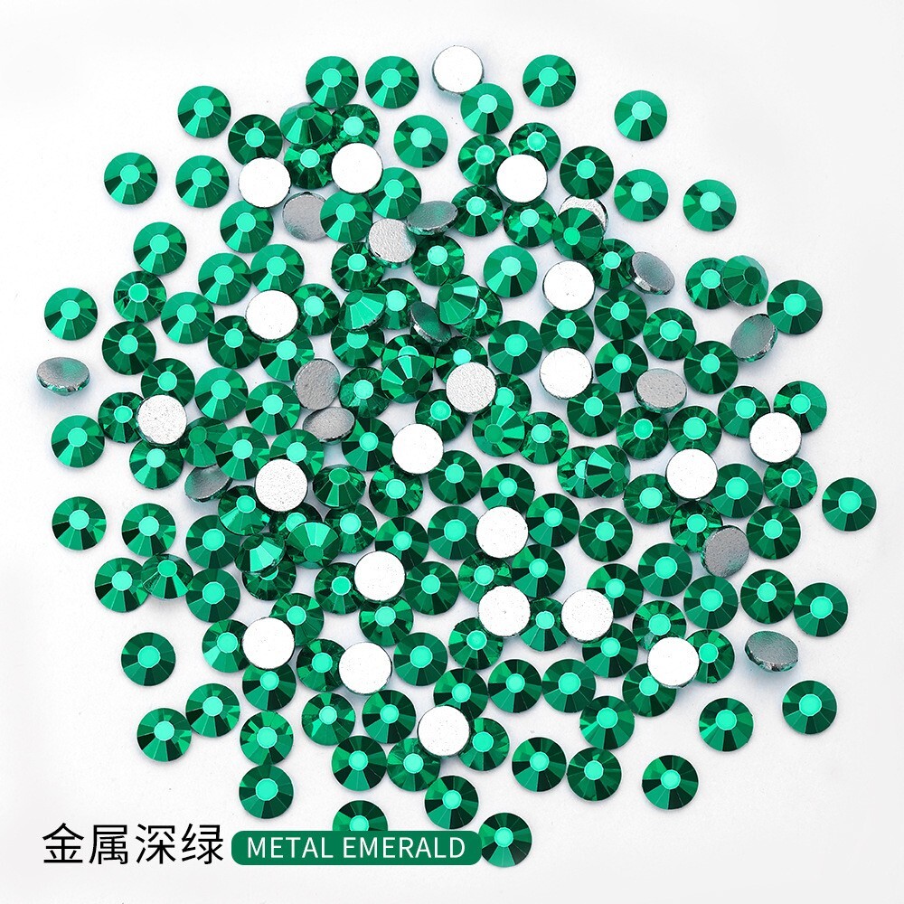 2-6mm Jelly AB Resin FlatBack Rhinestones for Nail Art and Beading