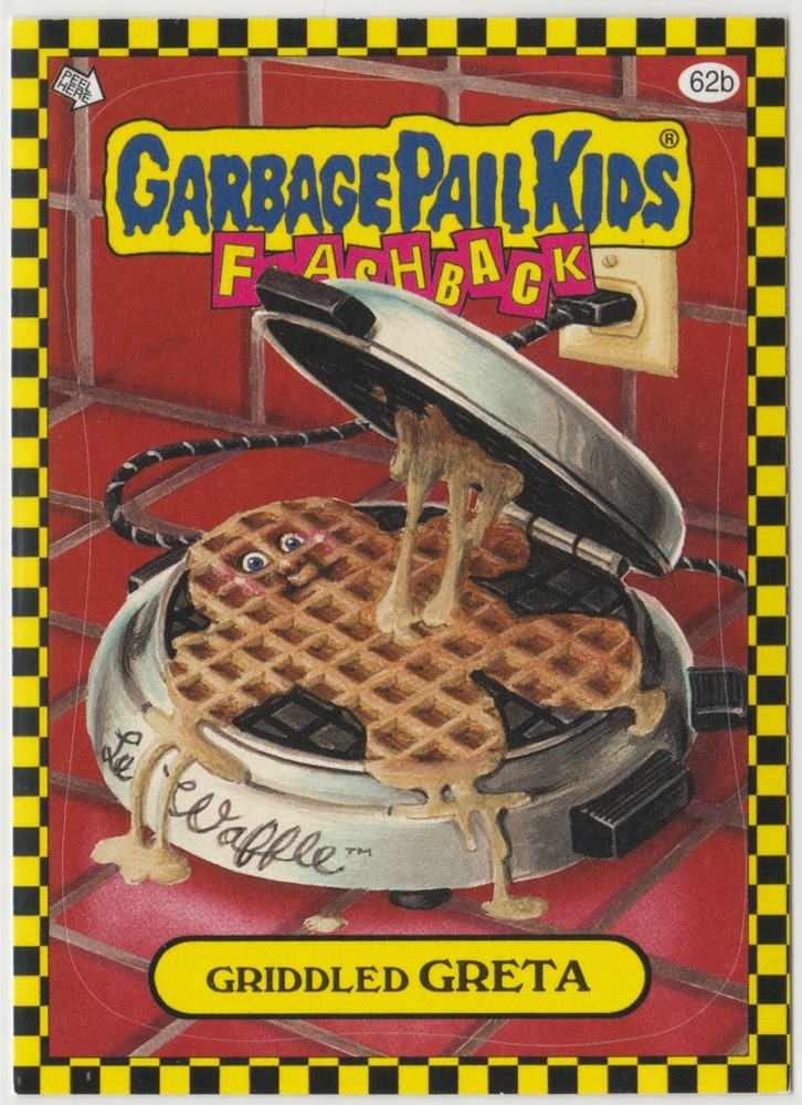 Griddled Greta Garbage Pail Kids 2010 FB1 Series 1 GPK #62b