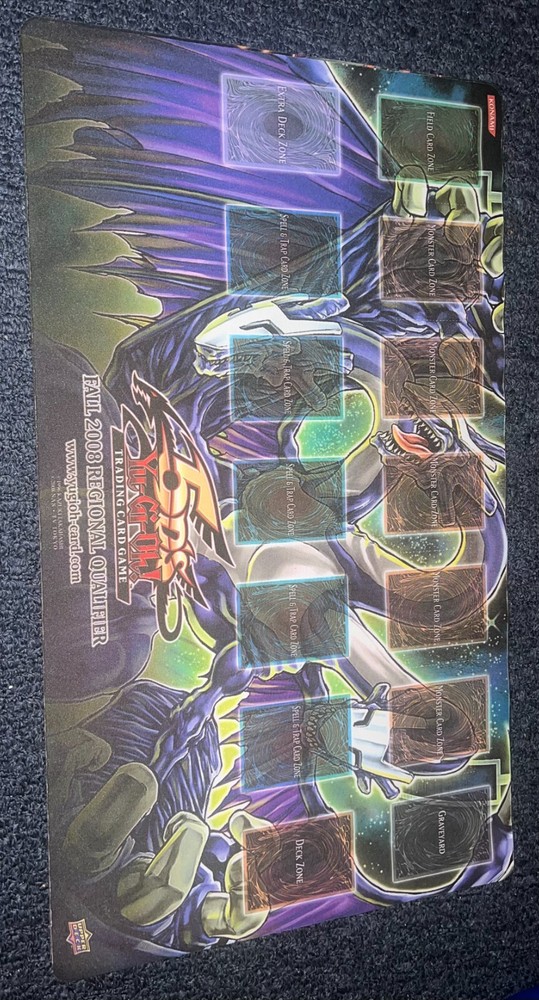 YuGiOh Fall 2008 Regional Qualifier Playmat Rare Collectible