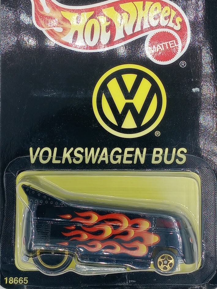 VTG 1997 Hot Wheels Volkswagen VW Drag Bus Limited Edition 18665