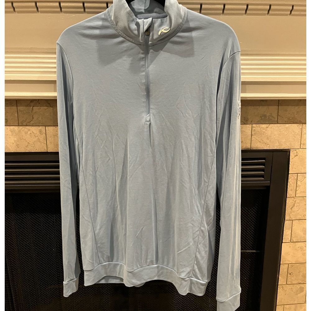 KJUS Men's Kallen Half-Zip Performance Athletic Pullover Golf Training Top 50/M
