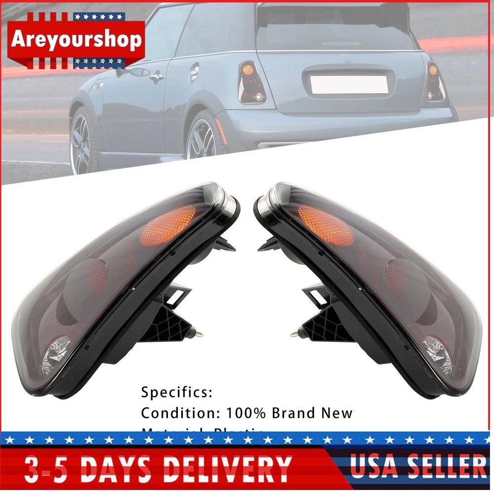 Rear L+R Tail Light Lamp 63217166955 56 For Mini Cooper R50 R52 R53 2005-08 US