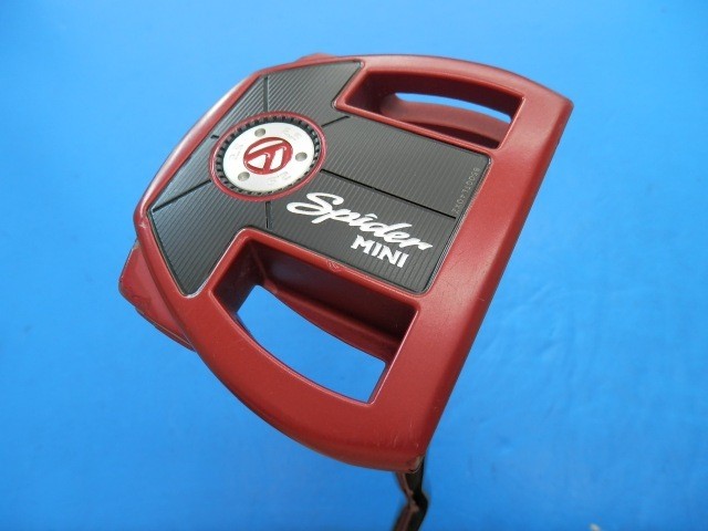 TaylorMade Spider Mini Tour Red 34in Steel Putter Japan Spec