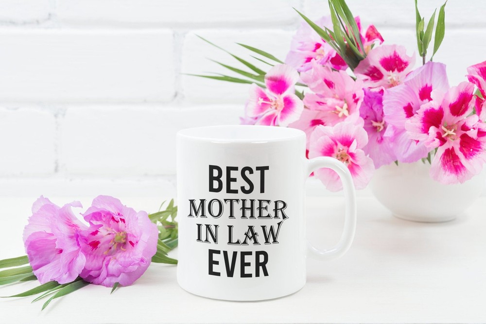 Best Mother In Law Ever Coffee Mug Minimalist Mother In Law Gift For Mothers Day