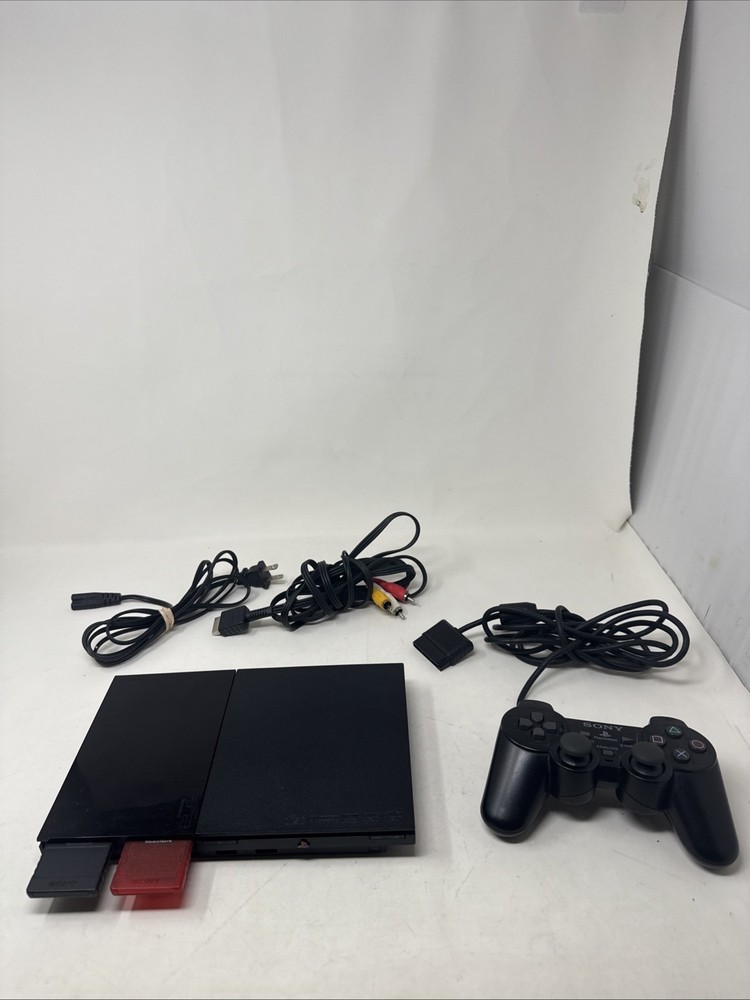 Sony PlayStation 2 Slim Black Home Gaming Console