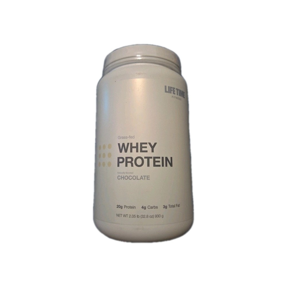 Lifetime Whey Protein Chocolate 2.05 lb 32.8 oz 930g Muscle Recovery Powder