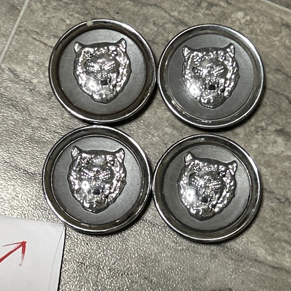 1998-2000 Jaguar OEM 4-Piece Hubcap and Center Cap Set  