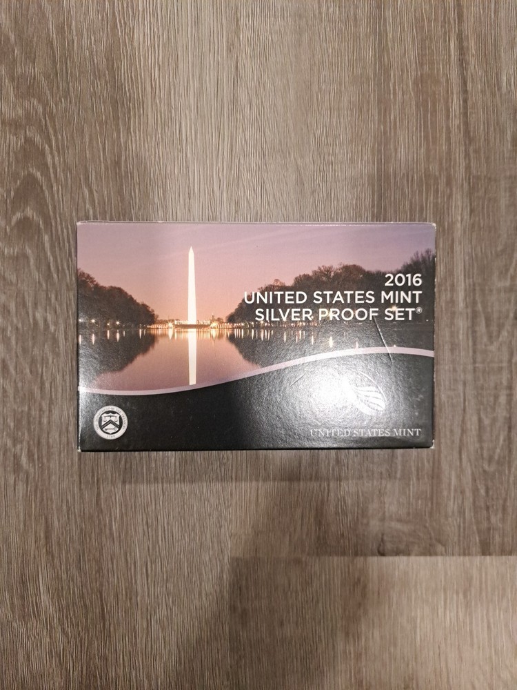 2016-S US Mint Silver Proof Set with COA & Box 13 Coins 90% United States