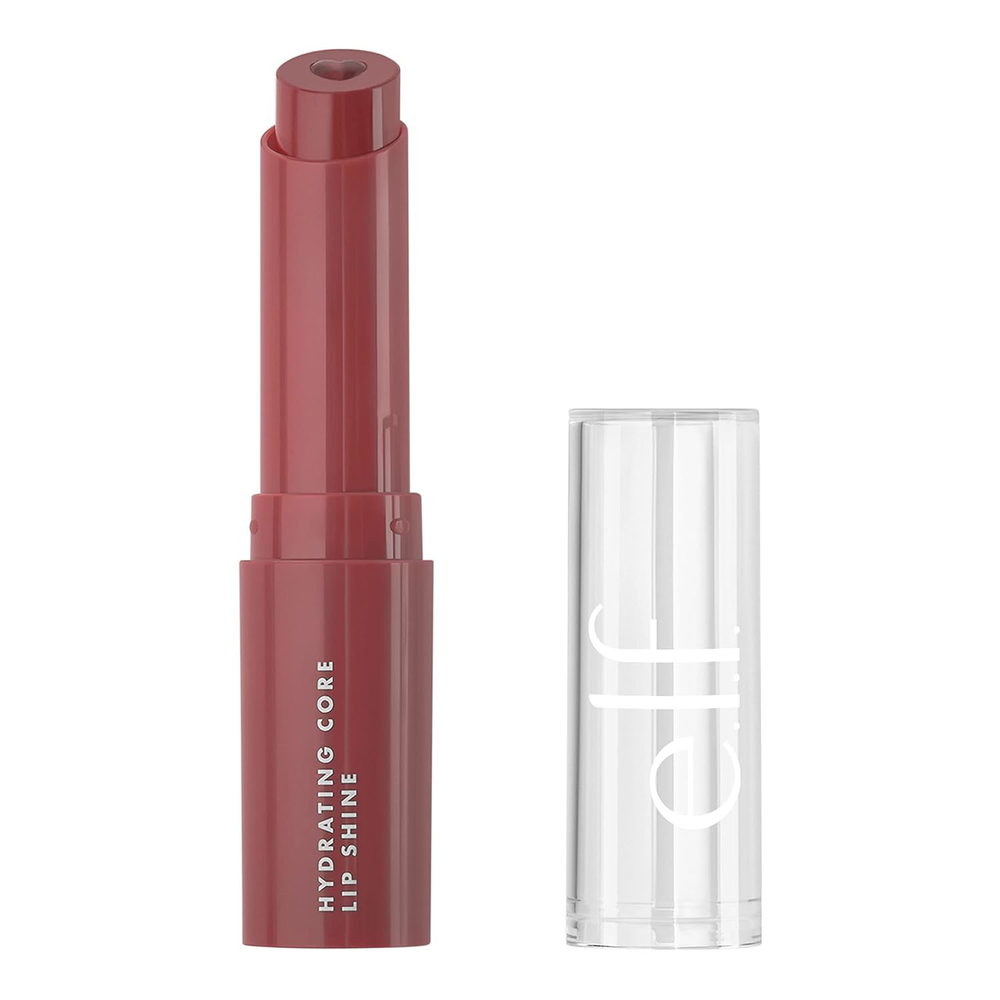 e.l.f. Hydrating Core Lip Shine Tinted Balm Happy 0.09 Oz