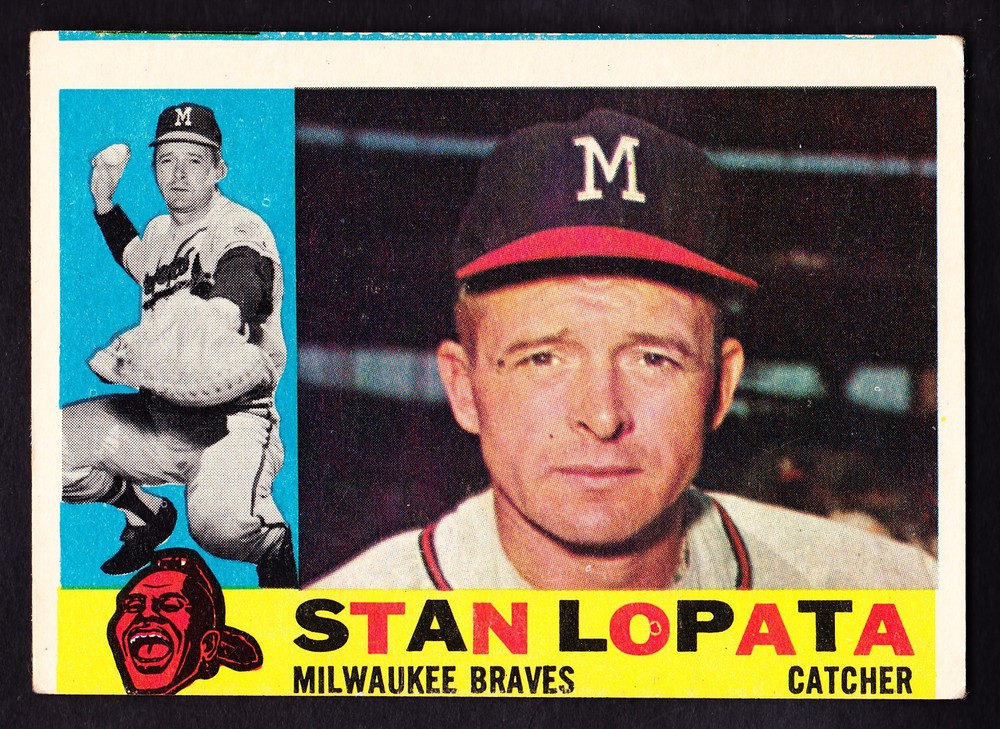 1960 TOPPS #515 STAN LOPATA BRAVES