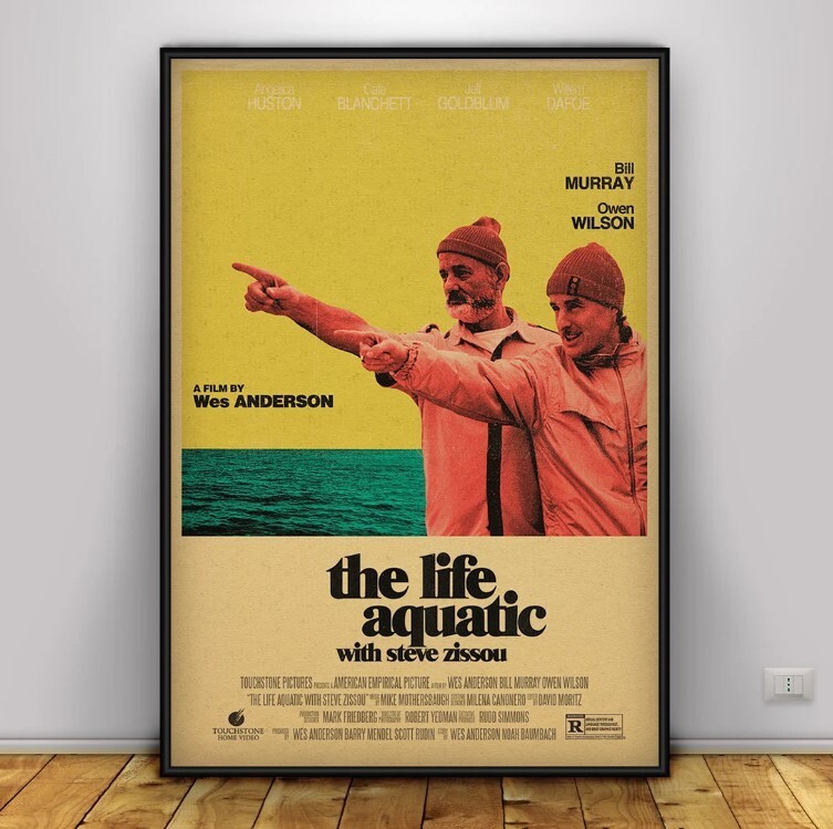 Life Aquatic Poster Wall Art Print Home Decor 6