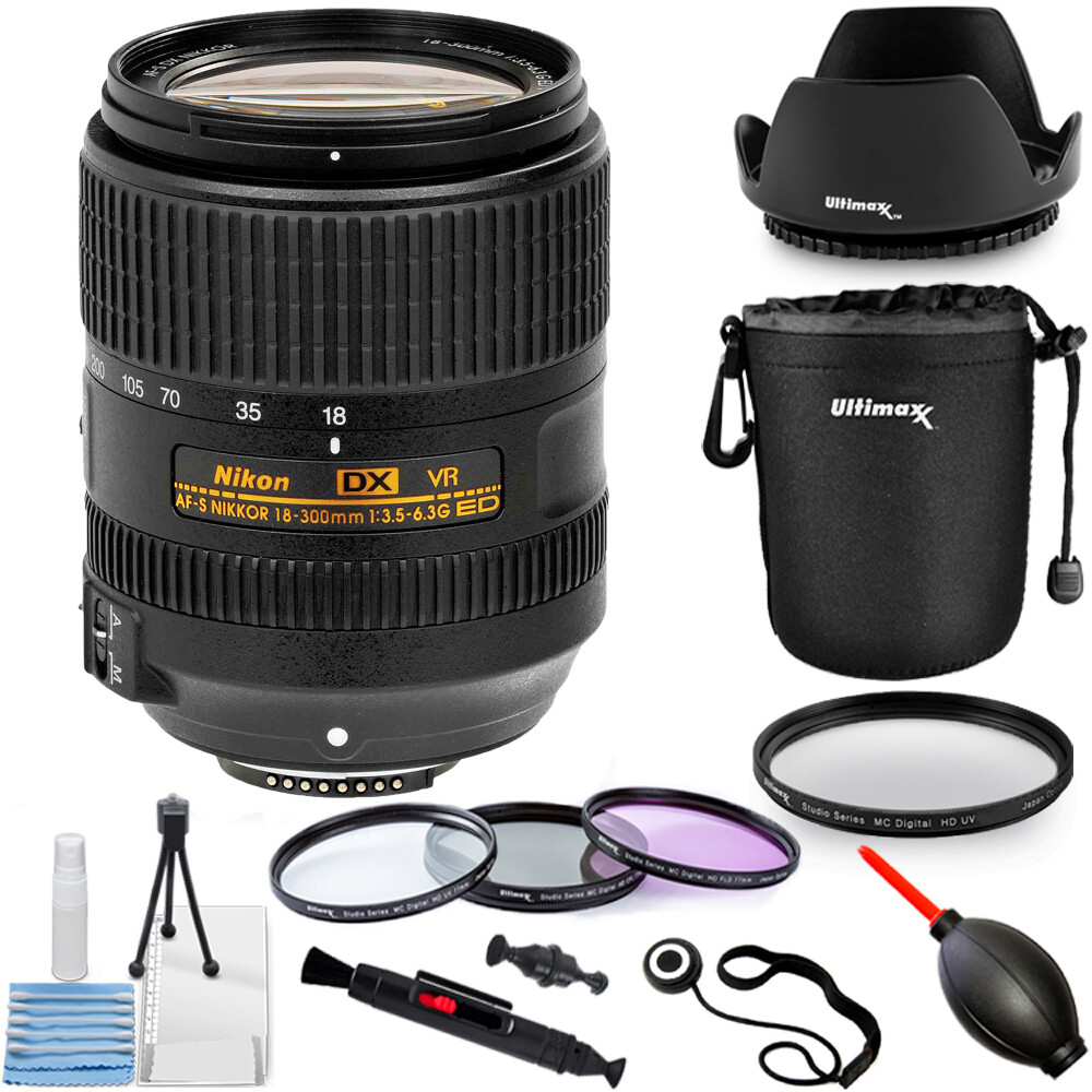 Nikon AF-S DX NIKKOR 18-300mm f/3.5-6.3G ED VR Lens