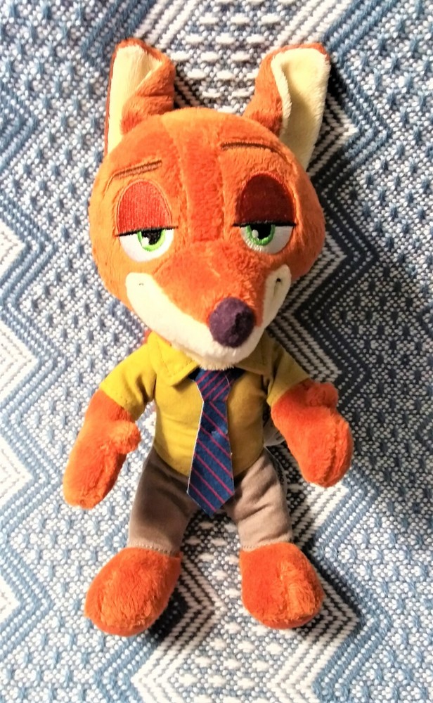 Disney Zootopia Nick Wilde Fox Plush 8