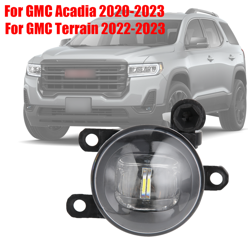 Front Fog Light Driver Left Side For 2020-2023 GMC Acadia 2022-2023 Terrain