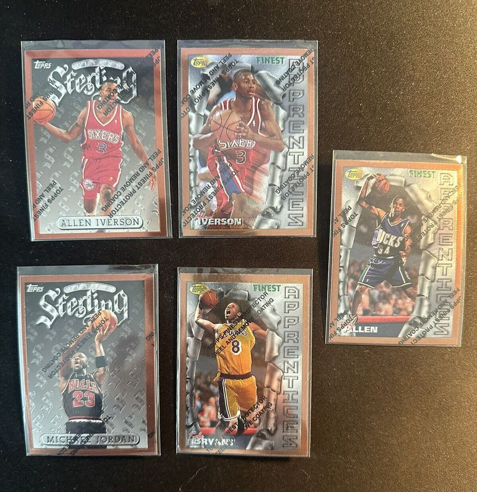 1996-97 Topps Finest BBK Series 1 &2 Complete Bronze Set 1-100/147-246 Kobe RC