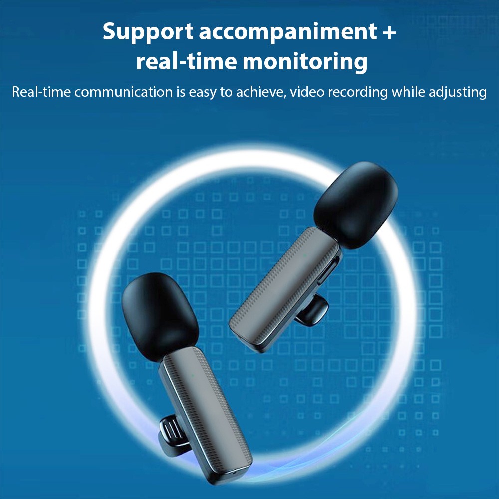 Wireless Lavalier Mic with Noise Cancellation UBKX Single System