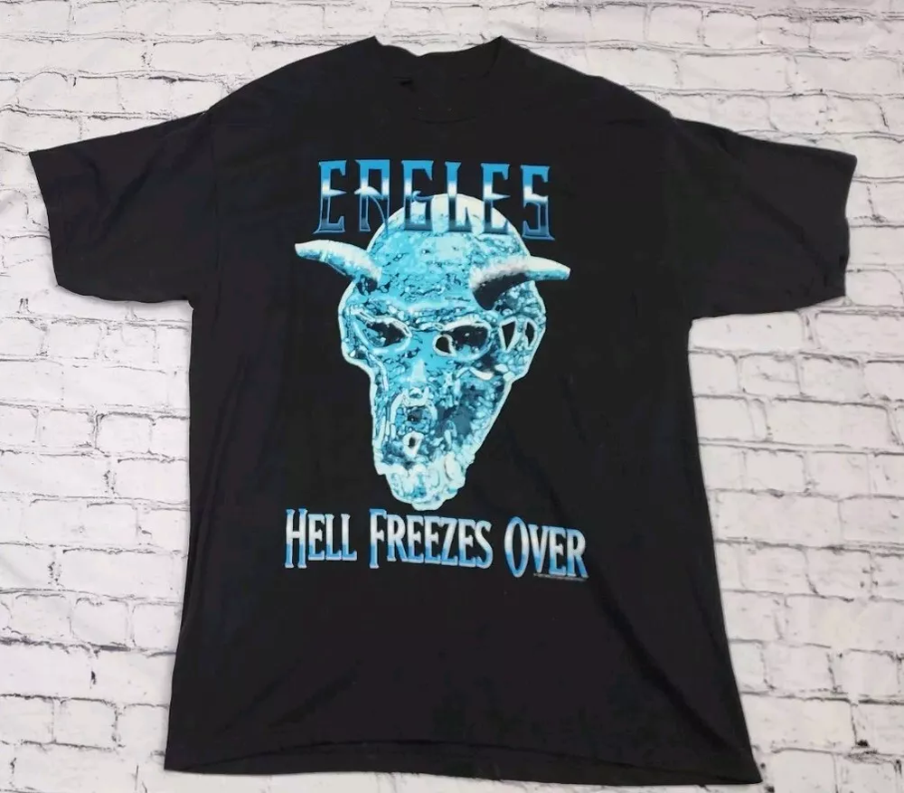 Merry Eaglesmas Band Full Size To 4XL Black Cotton Shirt Adults TT1174